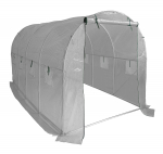Tunnelkasvuhoone G21, 63909104, 200 x 400 x 200 cm, valge