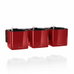 Lechuza Green Wall Home Kit Glossy scarlet red, 13525