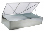 K&otilde;rgendatud voodi kattega G21 GZ11 - 150 x 75 x 32 cm, 6390114