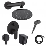 Hansgrohe 7in1 black (round)