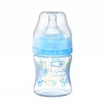 BabyOno koolikutevastane laia kaelaga lutipudel 120 ml alates 0 kuust sinine 402/03