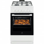 Gaasipliit elektriahjuga Electrolux 600 serija, SteamBake, LKK560011W
