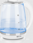 Elektriline veekeetja ECG RK 2020 White Glass