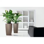 LECHUZA Cubico 50 Shiny Taupe