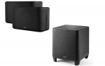 Helis&uuml;steem Denon 2x HOME 350 + SUBWOOFER, DENONHOME350BKE2+DENONHOMESUBBKE2