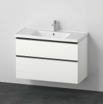 Valamuga kapp Duravit D-Neo DE012201818, mattvalge, 1000&times;480 mm