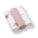 BabyOno puuvillased m&auml;hkmed 3 tk mustriga 348/14