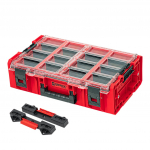 QBRICK ONE organiseerija 2XL 2.0 RED + adapter (2 tk)