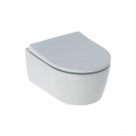 Seinale riputatav tualettruum Geberit iCon Compaq Rimless aeglaselt sulguva kaanega, 500.814.00.1