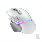 Logitech G502 X Plus LIGHTSPEED juhtmevaba m&auml;ngurihiir, RF Wireless, 25600 DPI, valge