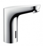 Valamu segisti Hansgrohe temperatuuriregulaatoriga, patareitoitel 6V