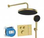 Peidetud du&scaron;ikomplekt Ideal Standard CERATHERM NAVIGO SOLOS, 12,0 l/min (3 bar), poleeritud kuld, A7892A2