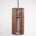 Wooden pendant lamp