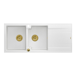 Topeltvalamu Quadron Evan 121, HQE11650U1_PVDG1_P2O, valge/vask