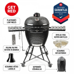 Kamado grill GET RED 24" (60 CM)