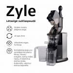 Aeglane mahlapress Zyle ZY378BSJ