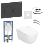 Varjatud WC-poti komplekt Geberit AquaClean Alba Premium AQAL12P00161