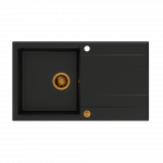 Sisseehitatud valamu Quadron EVAN 111, HCQE8650U7_PVDC1_P2O, tahma