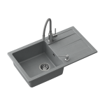 Valamu kraani ja jaoturiga Quadron READY MAX, TQ7744RMSZ, hall