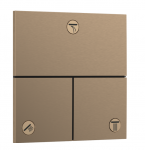 Sisseehitatud 3-suunaline l&uuml;liti Hansgrohe ShowerSelect Comfort E, 15573140, poleeritud pronks