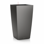 LECHUZA Cubico Premium 30 Charcoal, 18184