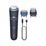 Philips 3000 Series BT3665/15 habemetrimmer, tumesinine