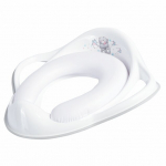 WC-pott MALTEX BABY 6167_60, polsterdatud, karu (valge/hall)