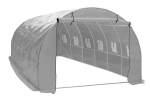 Tunnelkasvuhoone G21, 63909108, 300 x 600 x 200 cm, valge