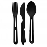 S&ouml;&ouml;giriistade komplekt Silwy TRICKY KO-BT-B-2, must