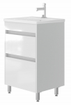 Vannitoakapp valamu LUTON LT-55 valge