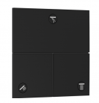 Sisseehitatud 3-suunaline l&uuml;liti Hansgrohe ShowerSelect Comfort E, 15573670, must matt