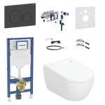 Varjatud WC-poti komplekt Geberit AquaClean Alba Premium Plus AQAL12PP0161
