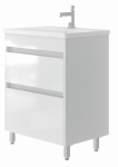 Vannitoakapp valamuga LUTON LT-65 valge