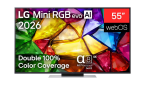 Televiisor LG Mini RGB evo AI MRGB87, 55MRGB87B3B, 4K Smart 2026, 55"