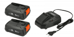 Gardena 14907-20, P4A 2 x PBA 18V/45 + AL 1830 CV