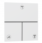 Sisseehitatud 3-suunaline l&uuml;liti Hansgrohe ShowerSelect Comfort E, 15573700, valge matt
