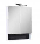 Seinale kinnitatav vannitoakapp peegliga Masterjero Lamello, 18.8 cm x 60 cm x 79.7 cm