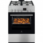 Gaasipliit elektriahjuga  Electrolux 600 serija, SteamBake, LKK660220X