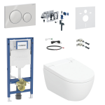 Varjatud WC-poti komplekt Geberit AquaClean Alba Premium Plus AQAL12PP0KH1