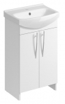 Vannitoakapp koos valamuga Cersanit B323 ARSENA 50WHI