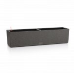 LECHUZA Balconera Stone 80 Graphite Black, 15662