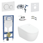 Varjatud WC-poti komplekt Geberit AquaClean Alba Premium Plus AQAL12PP0KJ1