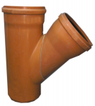 PVC v&auml;litingimustesse T-liitmik d300/45 92252