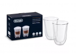 Topeltseinaga latte macchiato klaasid DeLonghi DLSC312, 330 ml, 2 tk komplekt