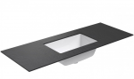 Valamu koos t&ouml;&ouml;pinnaga Kame Universal, WP/12-3/H17-P3, 120 cm