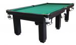 Русский бильярдный стол Форт 9 футов (285х160см), каменная плита, зеленая ткань, полный комплект, BPFO9RSL