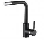 Valamu segisti Aquasanita Forte 5553, 601 Black - Metallic