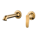 Peidetud segisti kraanikausile Omnires ArtDeco, kuldne