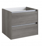 Aluskapp l&uuml;kandustega Kame City 60x45cm, Hall tuhk