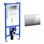 Peidetud WC-raam Laufen Dual Flush, H8946650000001 + H8956610040001